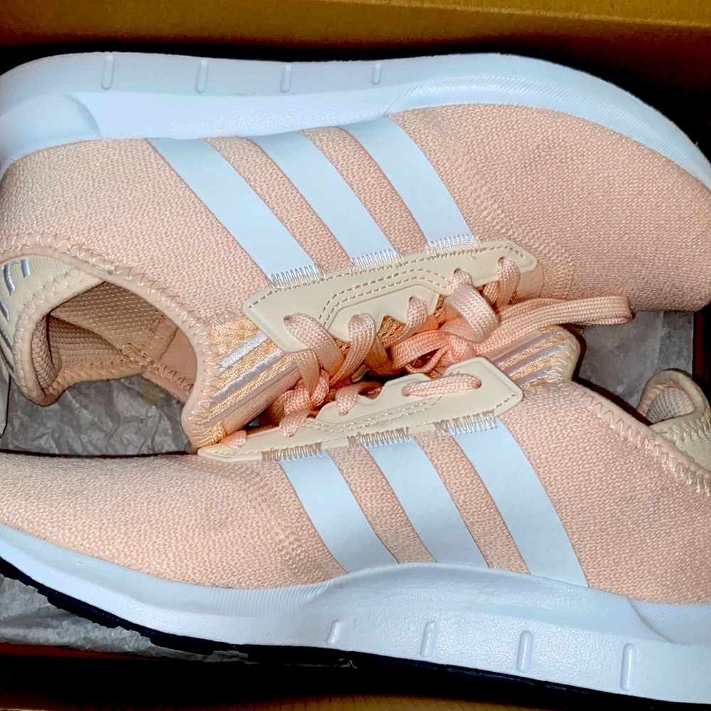 NEW PINK TINT ADIDAS SNEAKERS